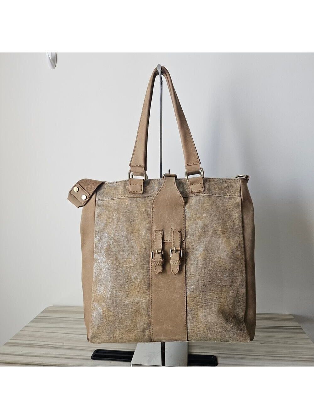 Anthropologie Jesslyn Blake Messenger Tote Shouldee Bag